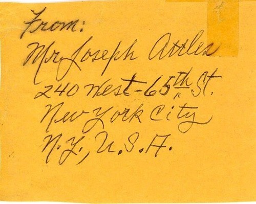 Jospeh attles biglietto - jospeh,