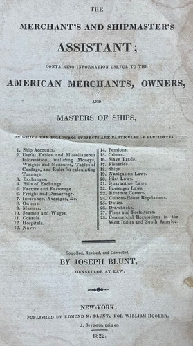 1822 american merchants - 1822,