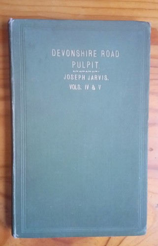 Devonshire road pulpit - road, vol